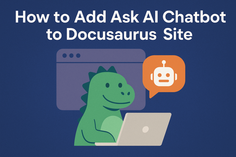 How to add Ask AI Chatbot to Docusaurus site